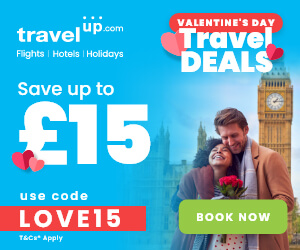 Valentine's Day Travel Deals! Enjoy £15 off your flight & Hotel booking using code LOVE15. Start 2026 with fantastic savings Valentine's Day Travel Deals! Enjoy £15 off your flight & Hotel booking using code LOVE15. Start 2026 with fantastic savings