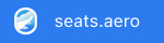Seats.aero is the fastest search engine for award travel.